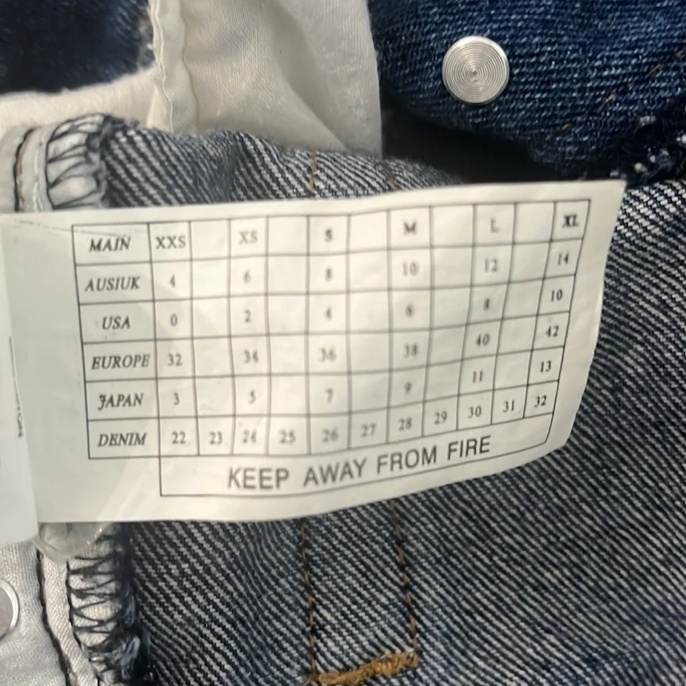ONE Teaspoon x Free‎ People Outlaw Distress Long Rise Denim Shorts size 2